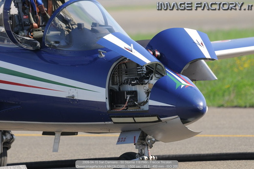 2009-04-15 San Damiano - 50 Stormo 118 PAN - Frecce Tricolori